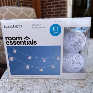 Room Essentials White String Lights